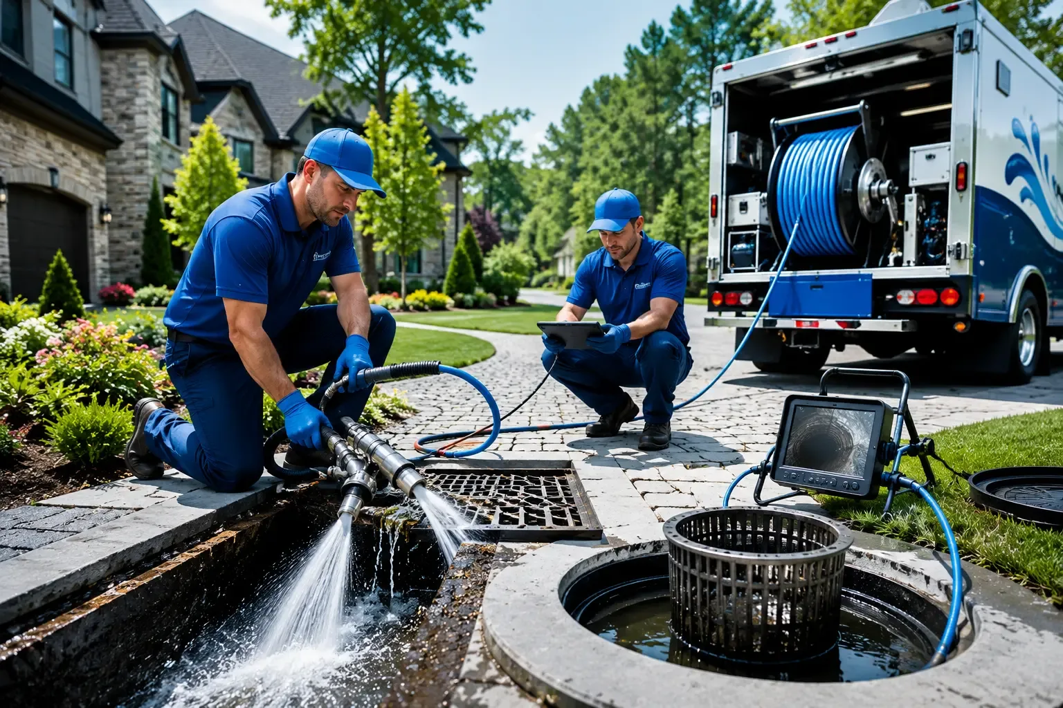 Local outdoor drain cleaning professionals in Warren, NH